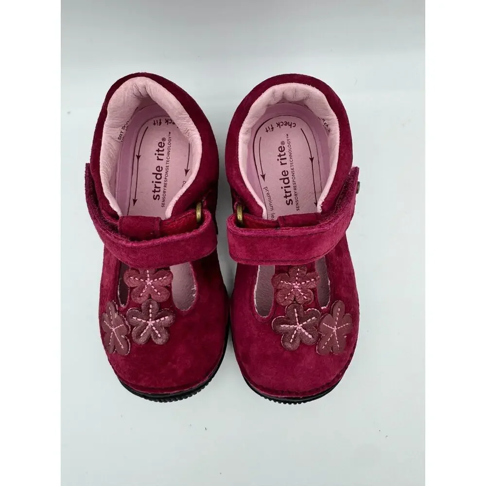 Girls Stride Rite Shoes, Size 7.5 Wide